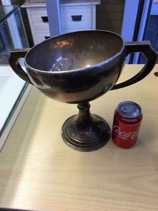 Solid Silver Trophy 1927 Scrap Repair Investment 850 Grams Sterling Silver