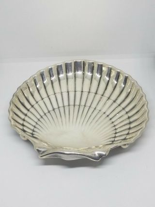 Gorham Sterling Silver Shell Shaped Tray 42677 J.  E.  Caldwell & Co