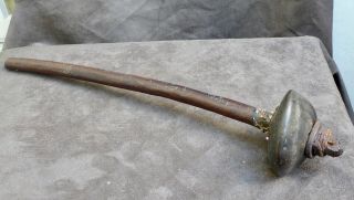 Unique war club with a human face from Britain people 19th early 20th C 5