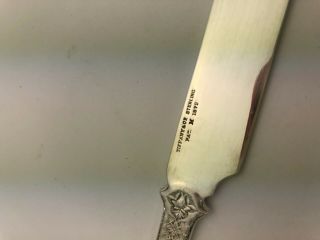 6 - VINTAGE TIFFANY & CO PERSIAN DESSERT BREAKFAST TEA KNIVES STERLING SILVER 925 2