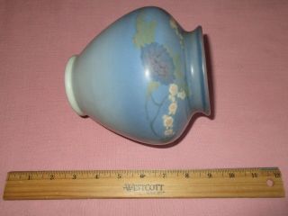 Rookwood Pottery Vellum Flower Decorated Vase 2831 1925 Fred Rothenbusch 5 1/2 