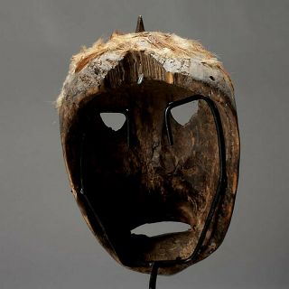 AFRICAN TIRBAL DAN KRAN KAGLE KEAGLE MASK HEADDRESS LIBERIA IVORY COAST EX TAD2 4