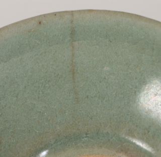 Very Fine China Chinese Green Shallow Pottery Bowl Song - Yuan ca.  10 - 13th c. 5