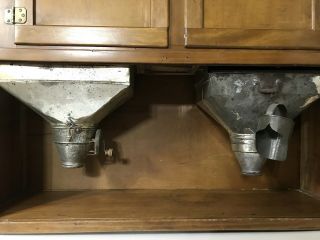 Antique Hoosier Cabinet With Flour Sifter And Sugar Bin LOCAL 4