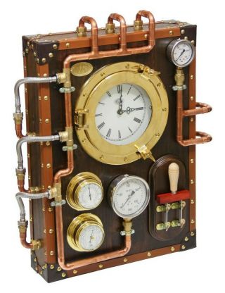 Berniscervera Wall Clock (industrial Steampunk)