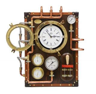 Berniscervera wall clock (Industrial Steampunk) 2