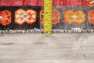 3x5 Gabbeh Persian Wool Hand - Knotted Geometric Oriental Area Rug RED 5 ' 3 