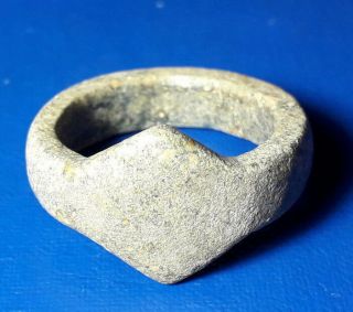 Ancient Bronze Ring 9th To The Mid - 13th Century.  Ring Great Very Rare
