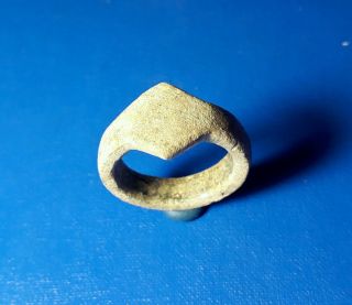 Ancient Bronze Ring 9th to the mid - 13th century.  Ring Great Very Rare 8