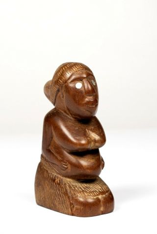 Kneeling Female Figure,  Palau,  Micronesia; Collected Early 1980 