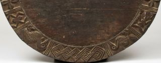 Antique Yoruba Divination Tray,  Nigeria; Collected 1960 ' s,  Well Carved 2