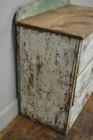 Painted American 3 Drawer Country Farmhouse Chest of Drawers 2