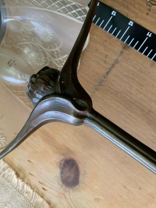antique lamp vintage table desk 1920s bronze art nouveau deco france french 10