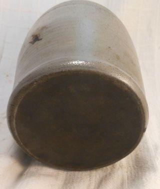 Antique Stoneware Jar Cobalt Decorated 