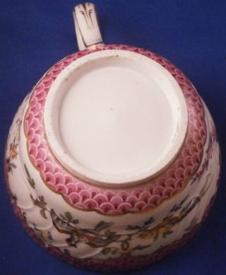 Antique Early 19thC English Porcelain Bird Scene Cup & Saucer Porzellan Teller 11