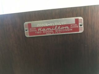 Vintage Hamilton Medical Examination Table And Cabinets Complete Matching Set. 4