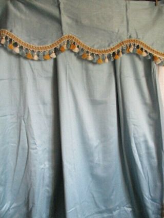 Stunning Vintage French Bedroom Linen Set Curtains Pelmet Bed Cover Bolster Case 11
