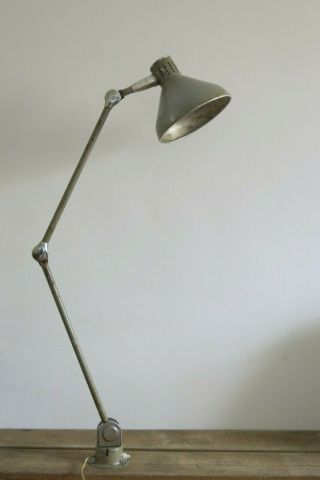 Vintage French Industrial Jumo 820 Machinist Surface/wall Lamp