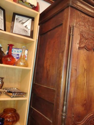 French Country Armoire Wardrobe Closet 2