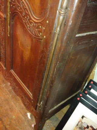 French Country Armoire Wardrobe Closet 4