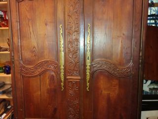 French Country Armoire Wardrobe Closet 8