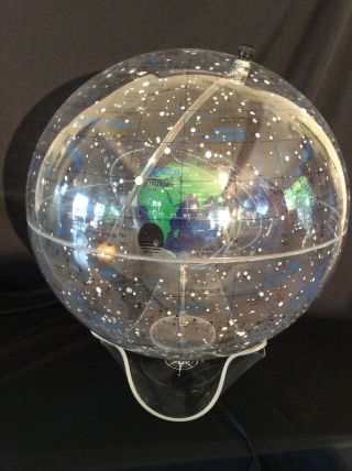 Vintage 1986 Spherical Concepts Starship Earth Globe Star Finder Big Bang Theory