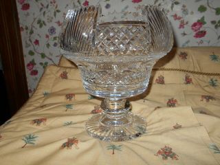 Rare Waterford Crystal Footed Centerpiece Bowl Prestige Coll.  Jumbo Size Lovely 11
