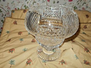 Rare Waterford Crystal Footed Centerpiece Bowl Prestige Coll.  Jumbo Size Lovely 12