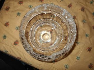 Rare Waterford Crystal Footed Centerpiece Bowl Prestige Coll.  Jumbo Size Lovely 6