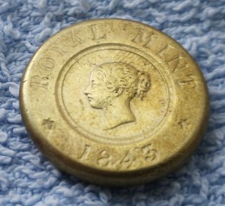 1843 Full Sovereign Weight Gold Lustre Old Victorian Royal Lion Crown Coin 6