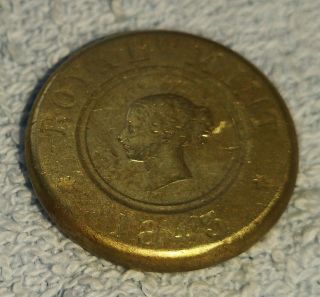 1843 Full Sovereign Weight Gold Lustre Old Victorian Royal Lion Crown Coin 8