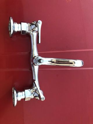 Vintage Kohler Sink Faucet With Soap Dish Chrome 2