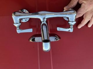 Vintage Kohler Sink Faucet With Soap Dish Chrome 8