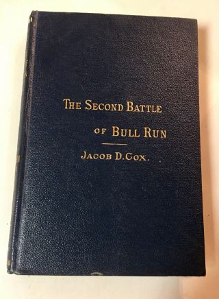 1882 " Second Battle Of Bull Run " Fitz - John Porter Case Scarce Civil War Virginia