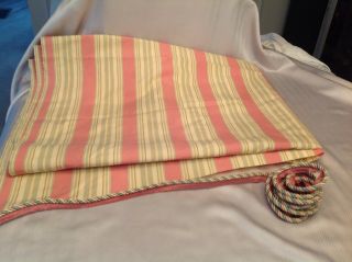 Mackenzie Childs Fabric And Coordinating Cording