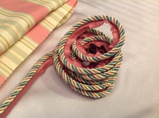 Mackenzie Childs Fabric and Coordinating Cording 4