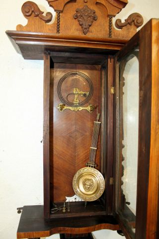 Antique Wall Clock Vienna Regulator 19th century Cimes Clock RSM 10