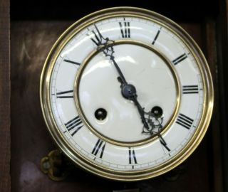 Antique Wall Clock Vienna Regulator 19th century Cimes Clock RSM 8
