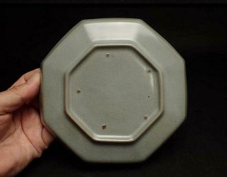 Chinese Song Dynasty Celadon Plate Dish / W 16.  7[cm] Ming Qing Bowl 11