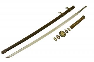 RARE WWII Japanese Samurai Sword LIGHTWEIGHT WW2 SHIN GUNTO World War 2 KATANA 3