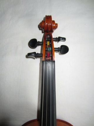 vintage 4/4 German Violin by CONRAD GOTZ 1967 Old Fiddle 11