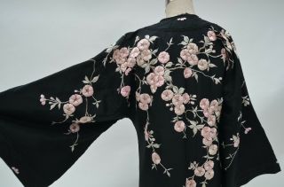 Exquisite Chinese Silk Embroidered Turn of the Century Embroidered Robe 3