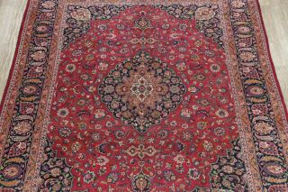 Traditional Floral Oriental Area Rug Wool Handmade Medallion Carpet 10 x 12 3
