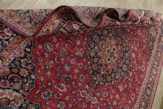 Traditional Floral Oriental Area Rug Wool Handmade Medallion Carpet 10 x 12 8