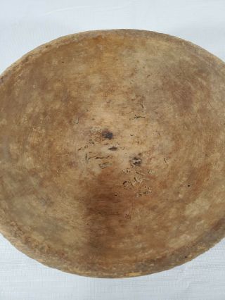 Primitive Lightweight Wooden Bowl 6