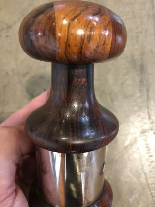 VERY RARE Dansk Rosewood Pepper Mill Quistgaard Denmark IHQ Rare Wood 8