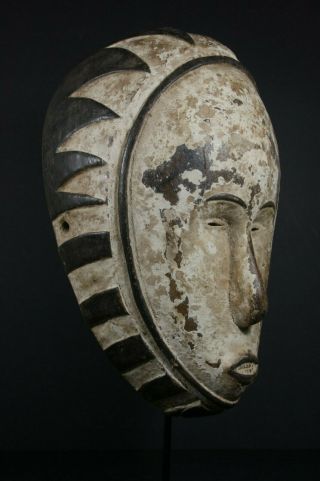 African Ngontang Face Mask - Fang Gabon,  Tribal Art African Art Primitive