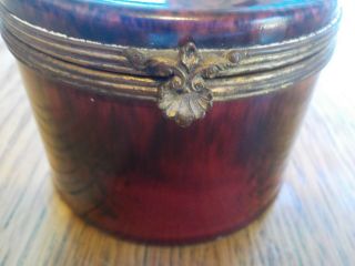 Antique French PM Sevres Porcelain Paul Milet Trinket Box 6