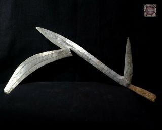 Old Throwing Knife - Ondo - Wada And Mbugbu Tribe (banda Groups) - Dr Congo