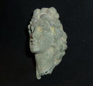 ROMAN Ancient BUST of Goddess DIANA - Statuette - Circa 100 - 300 AD - 957 4